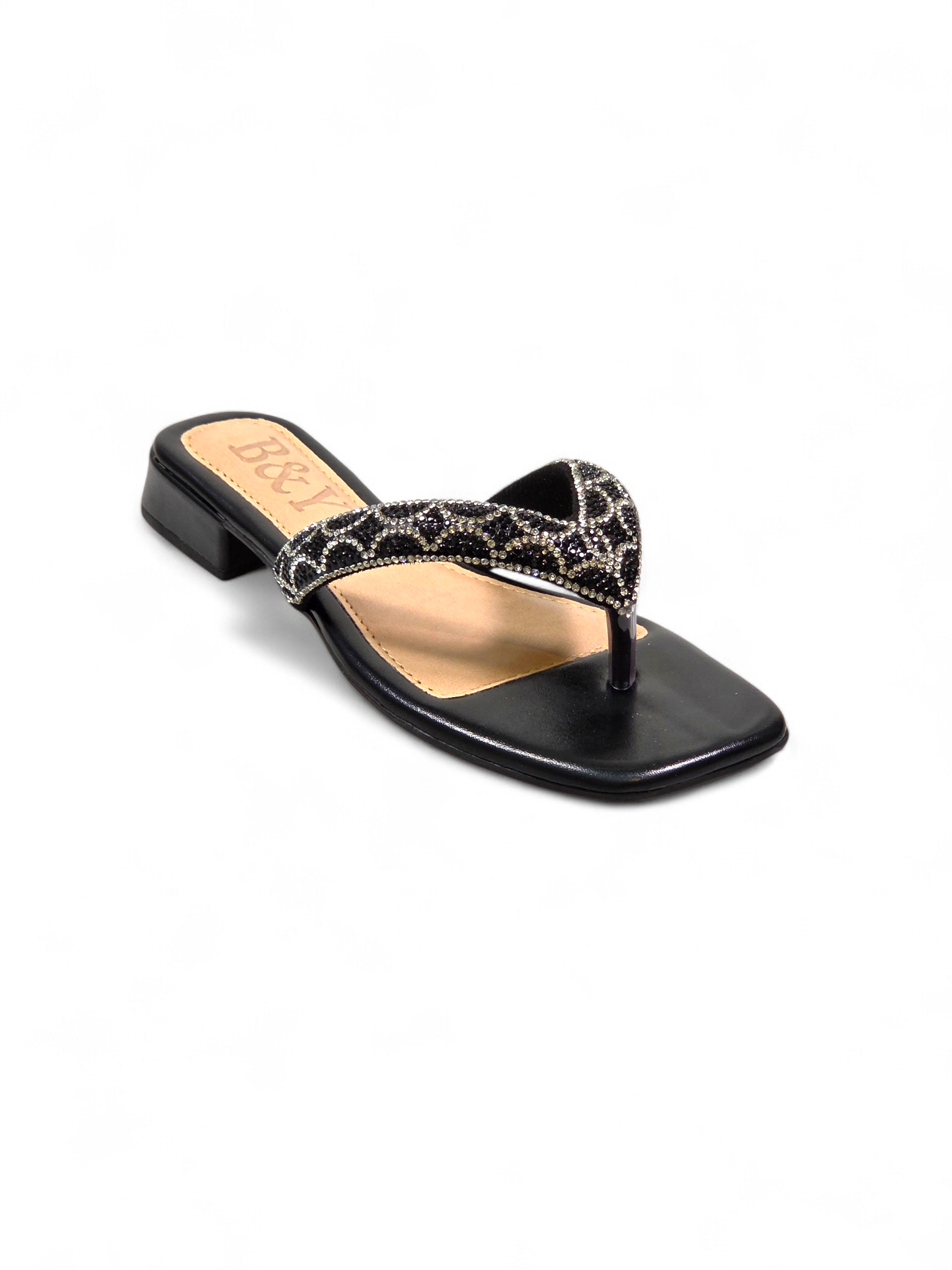 Chinelo 2007 Preto Salto Baixo (B)