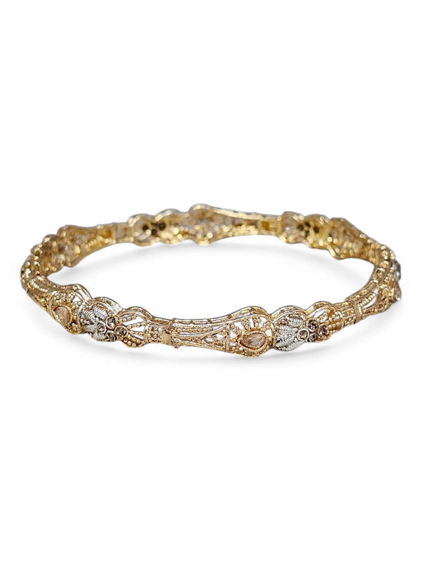 Pulseira Dourada 1009 Semi Joia