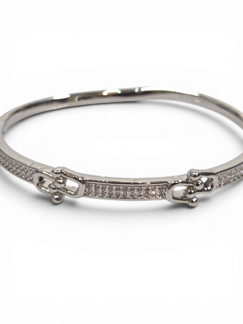 Pulseira Cristal Zirconia Prata 2011