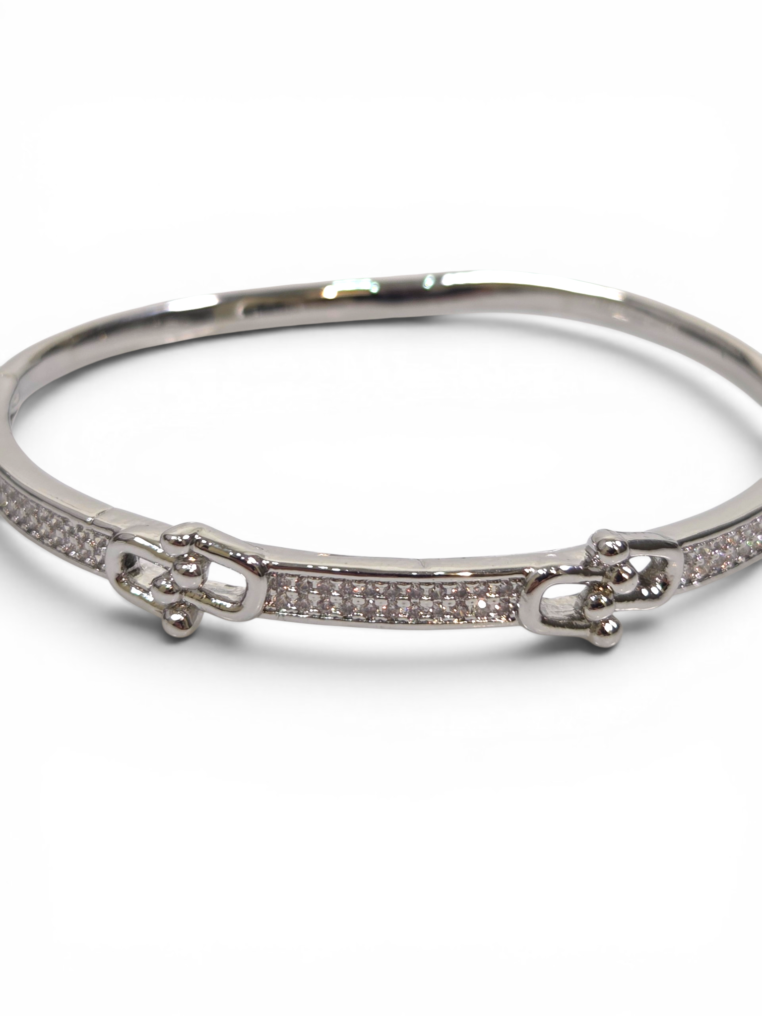 Pulseira Cristal Zirconia Prata 2011