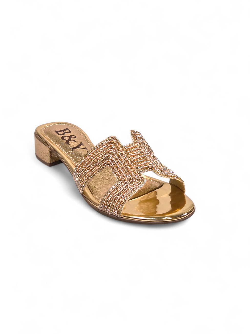 Tamanco 9575 Pessego Salto Bloco 3 cm