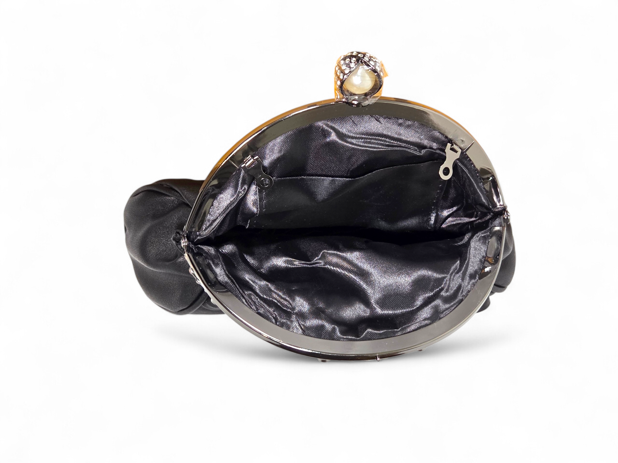 Bolsa Clutch Cristal Preto 1077