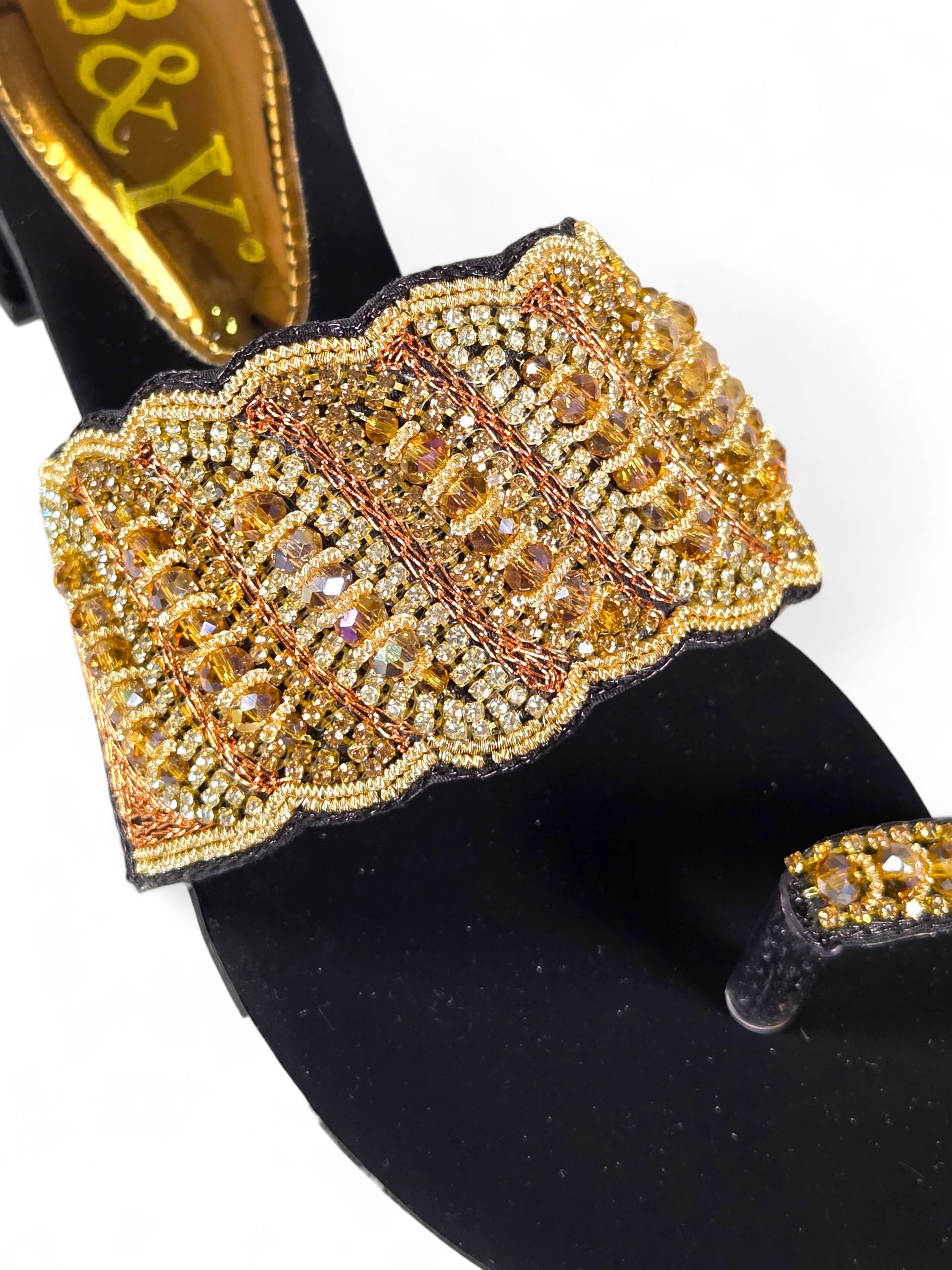 Tamanco 9429 Preto Salto Bloco