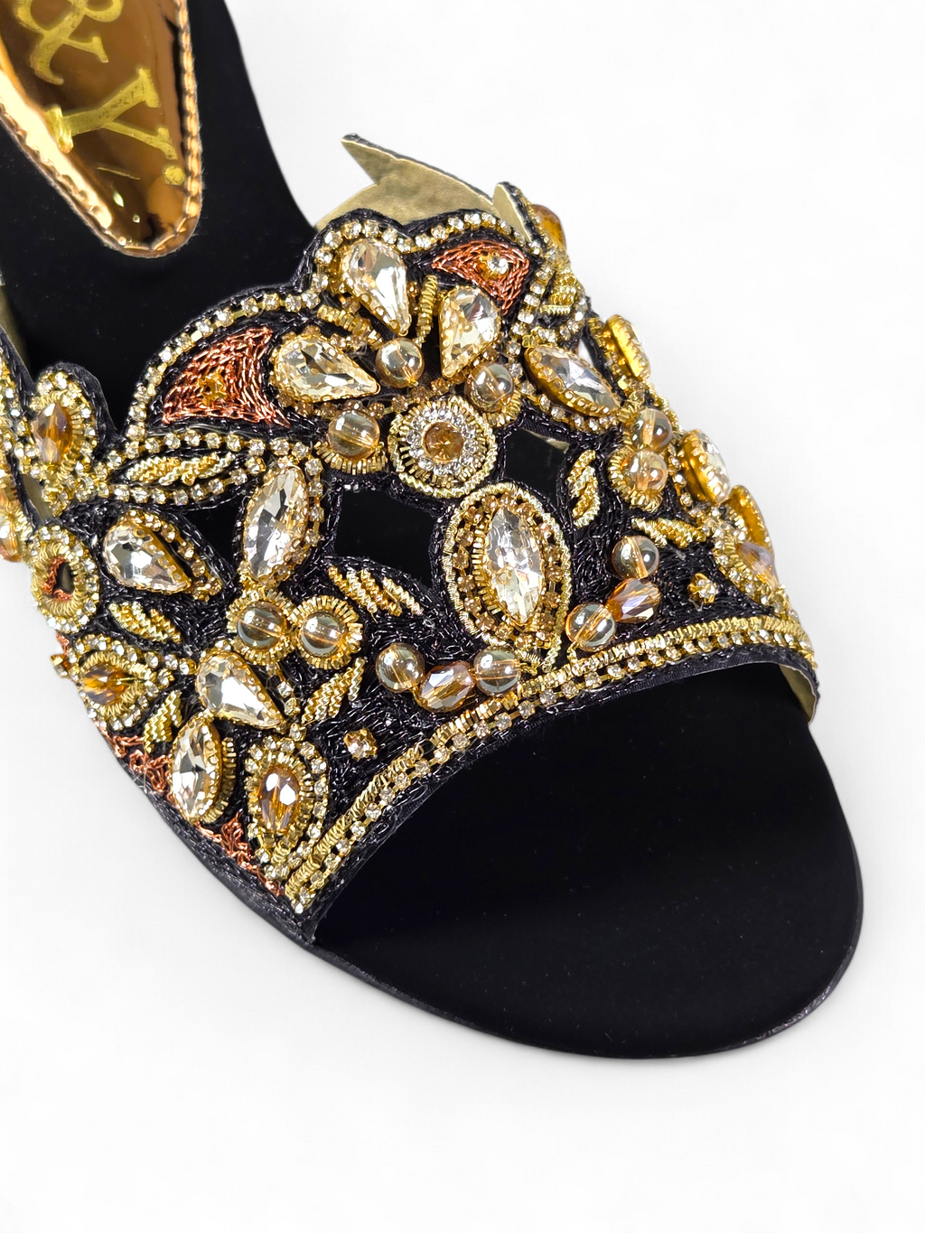 Tamanco 9278 Preto Salto Bloco