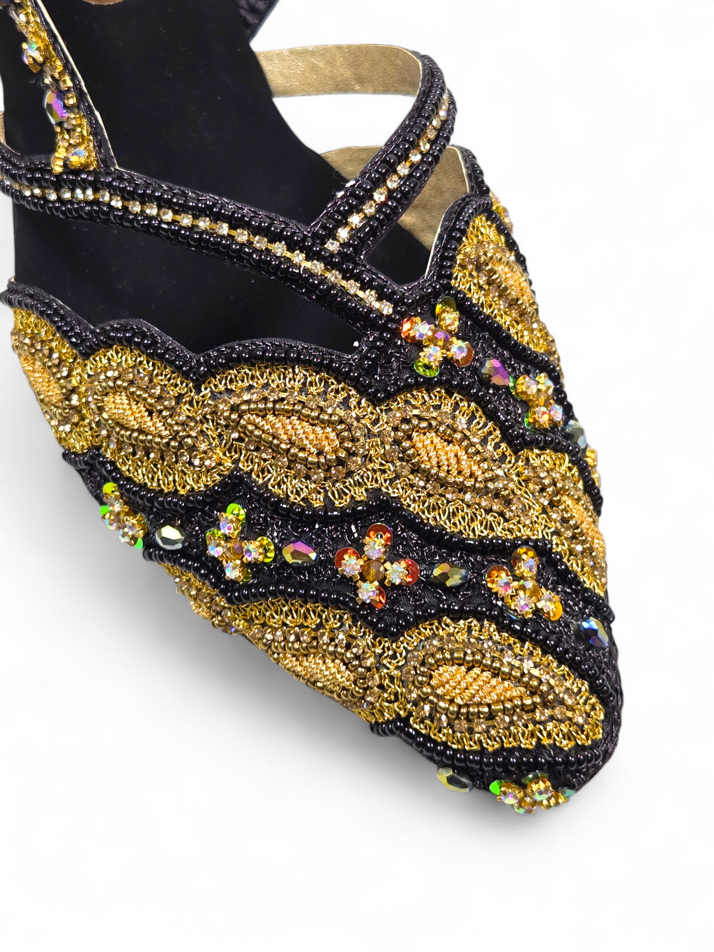 Mule 9839 Preto Salto Médio