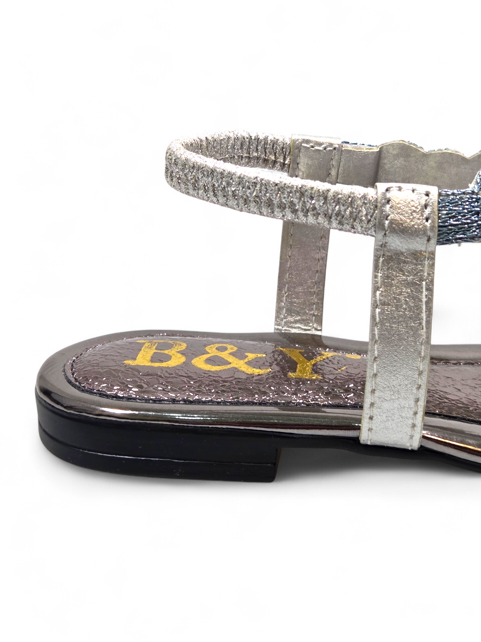 Sandália 9139 Prata Sem Salto