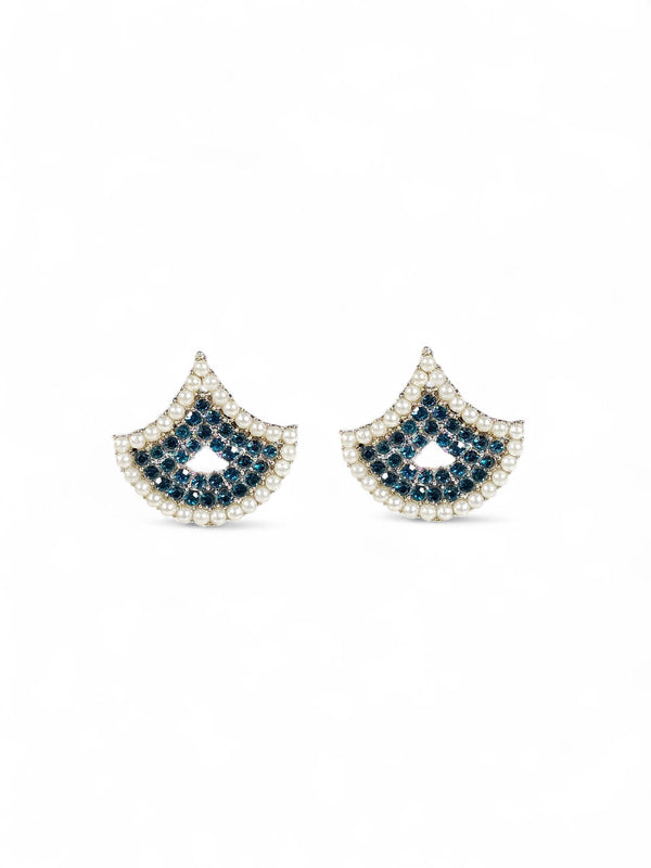 Brinco Cristal Prata 078