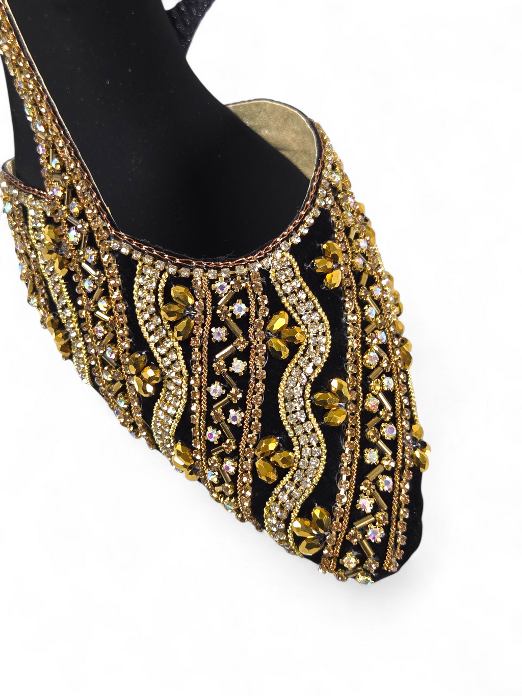 Mule 9507 Preto Salto Médio