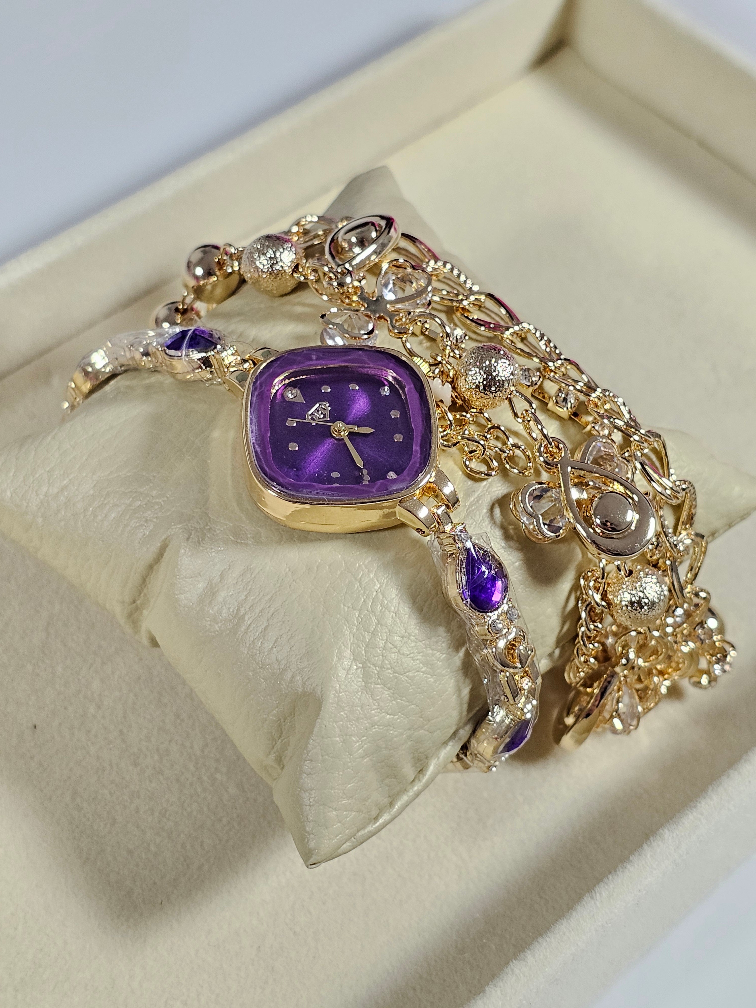 Relógio Prova d’Água com Pulseira Folheada 018