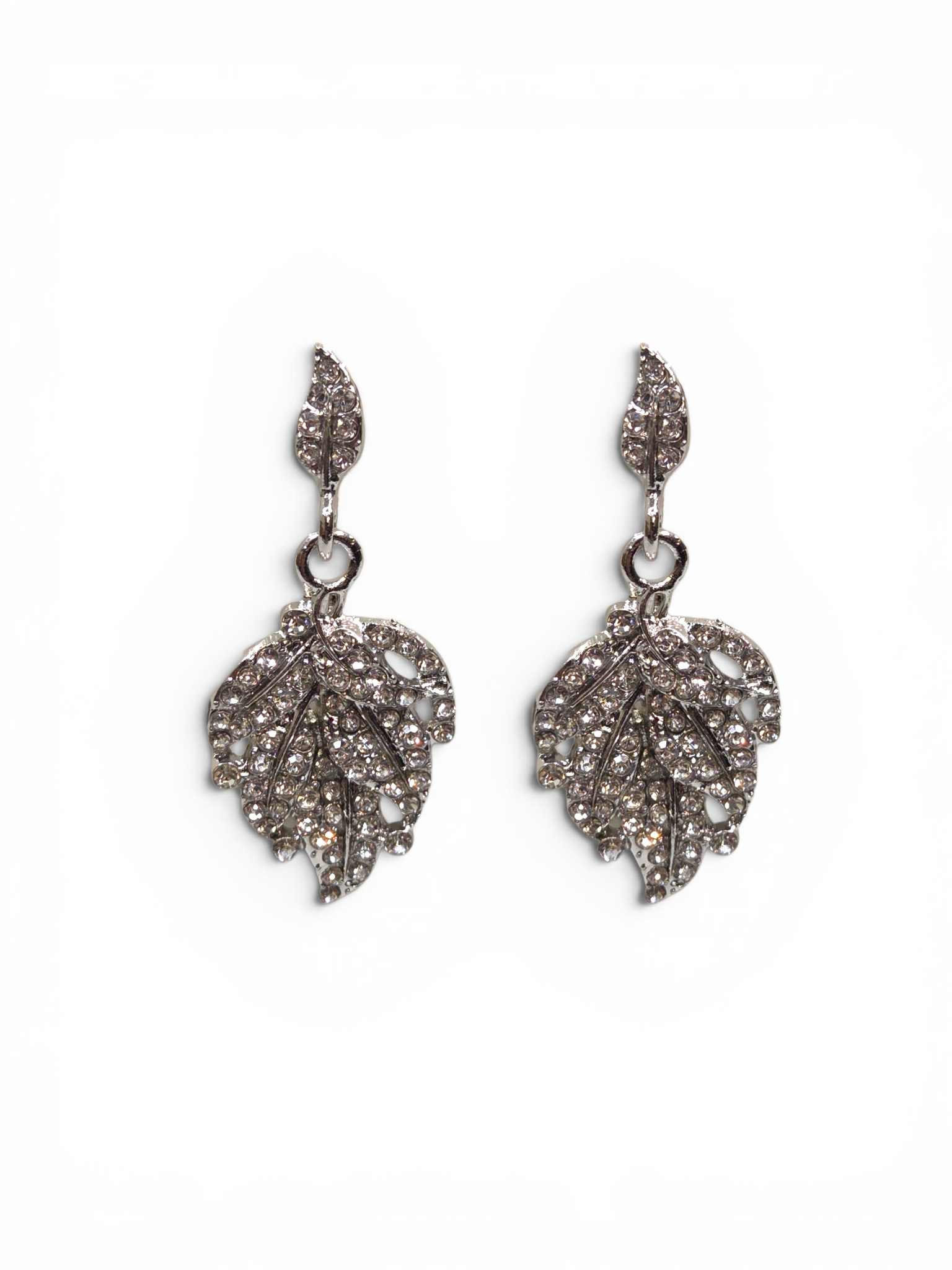 Brinco Cristal Zirconia Prata 2010