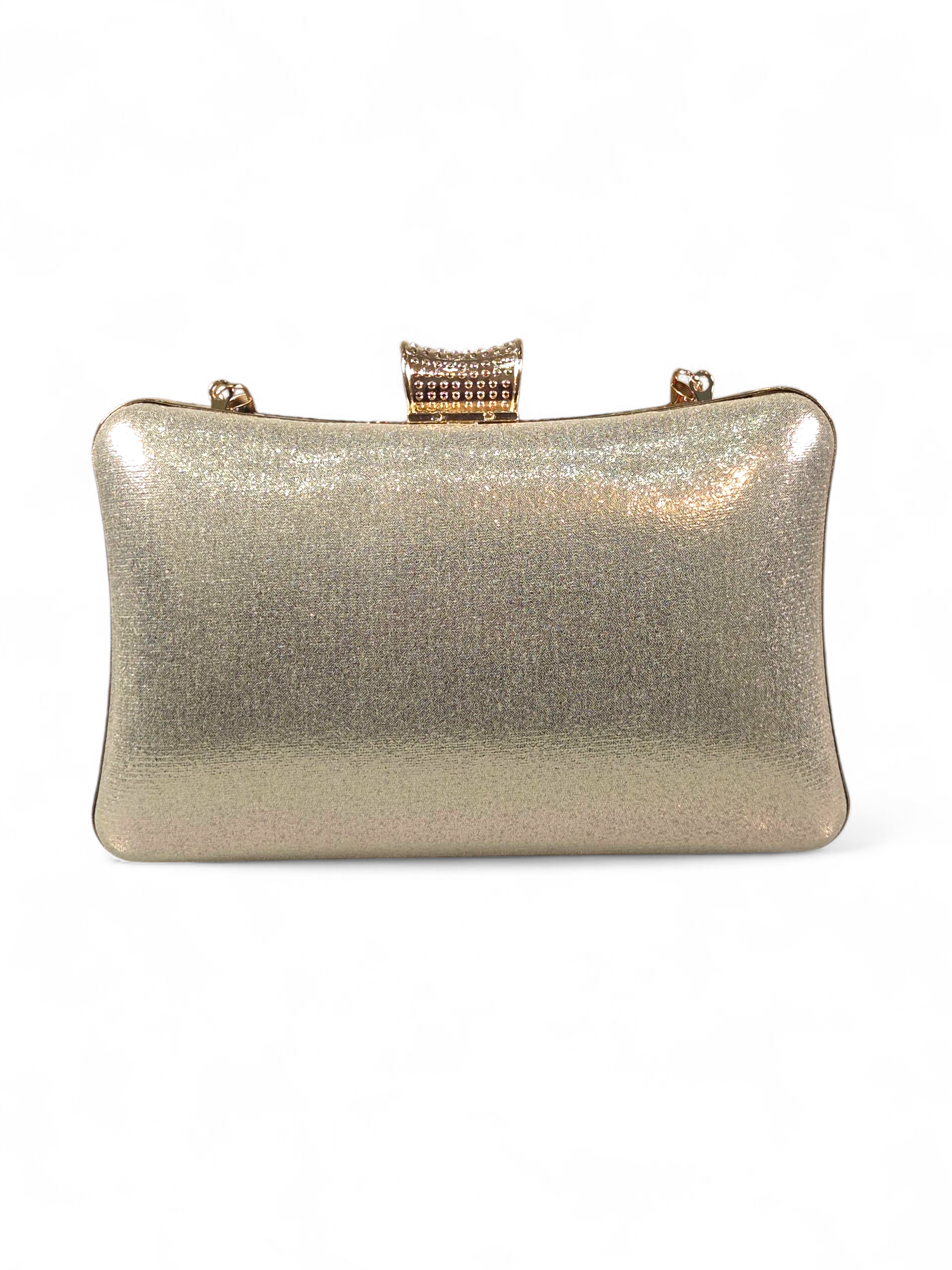 Bolsa Clutch Cristal Dourado Colorido 1046