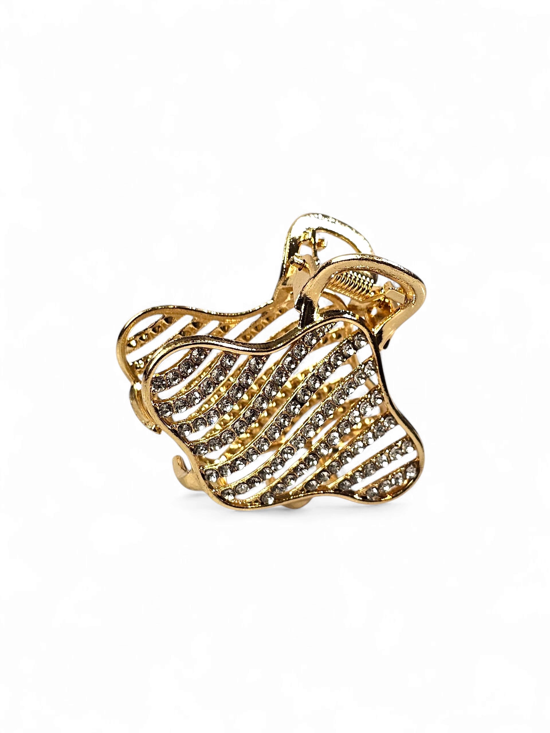 Prendedor de Cabelo Cristal Média 014