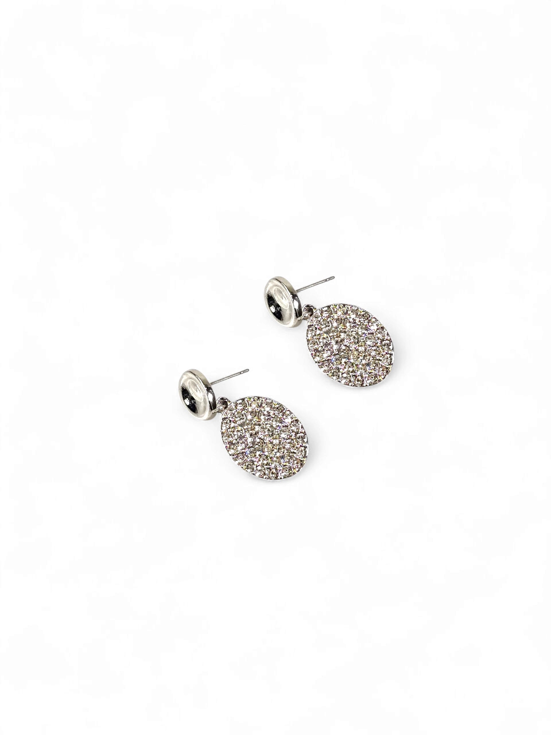 Brinco Cristal Prata 056
