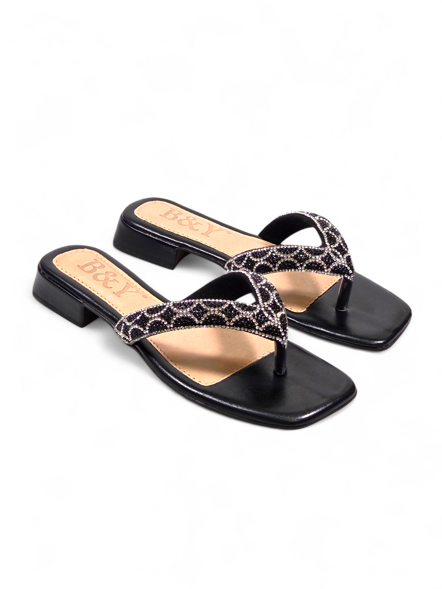 Chinelo 2007 Preto Salto Baixo (B)