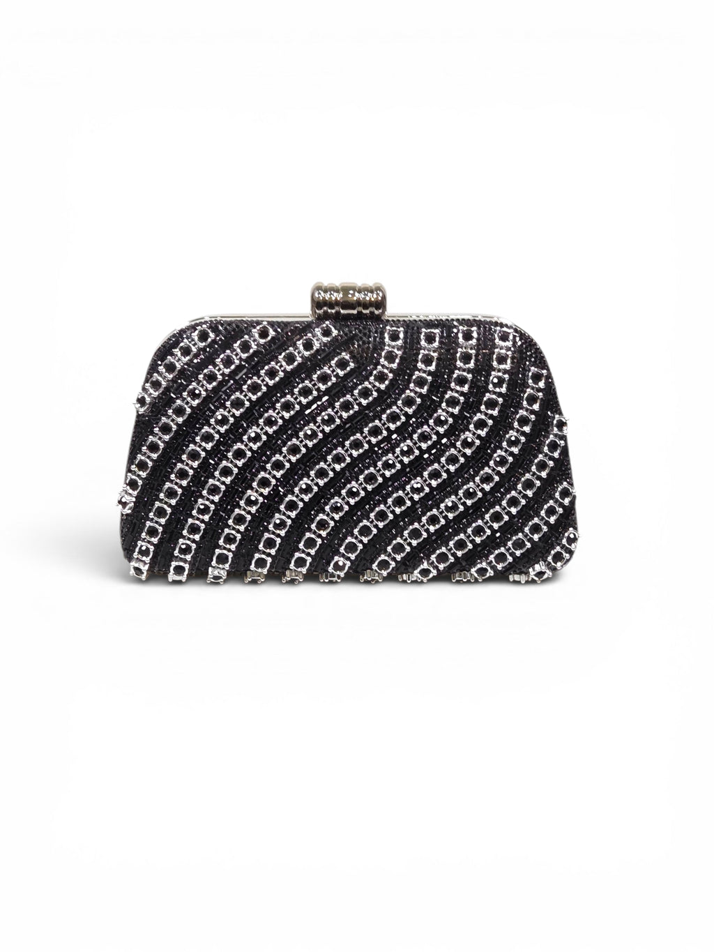 Bolsa Stella Clutch Cristal Preto 1088