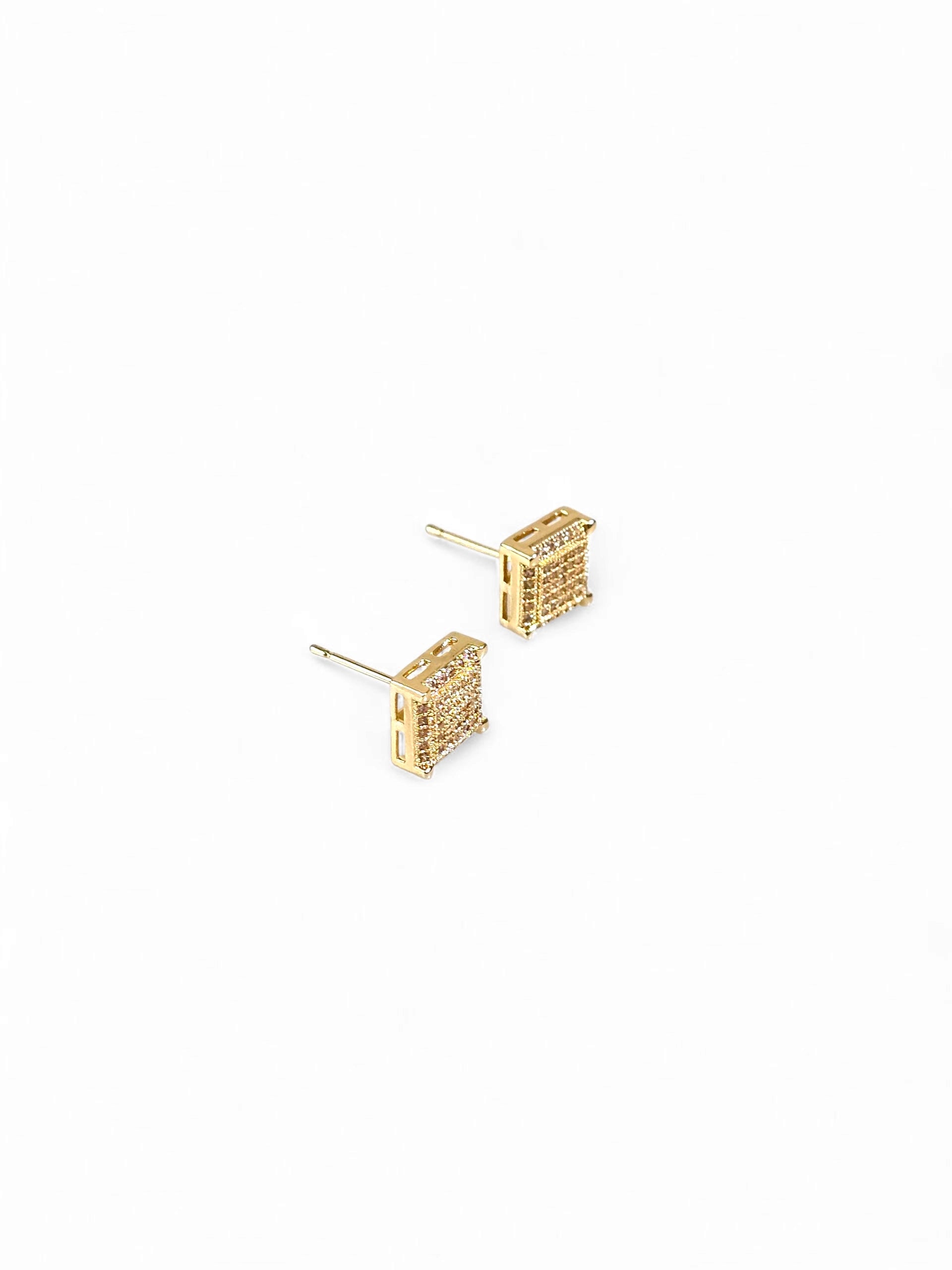 Brinco Zirconia Dourado 003