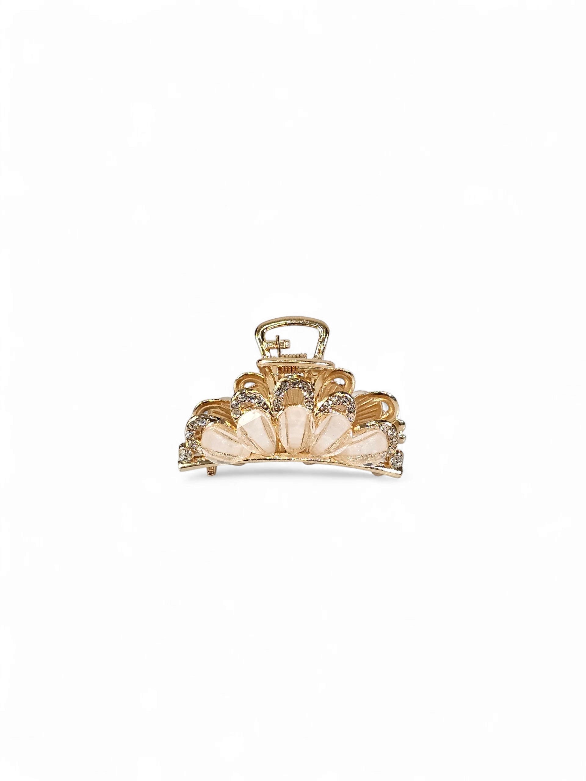 Prendedor de Cabelo Cristal Pequeno 028