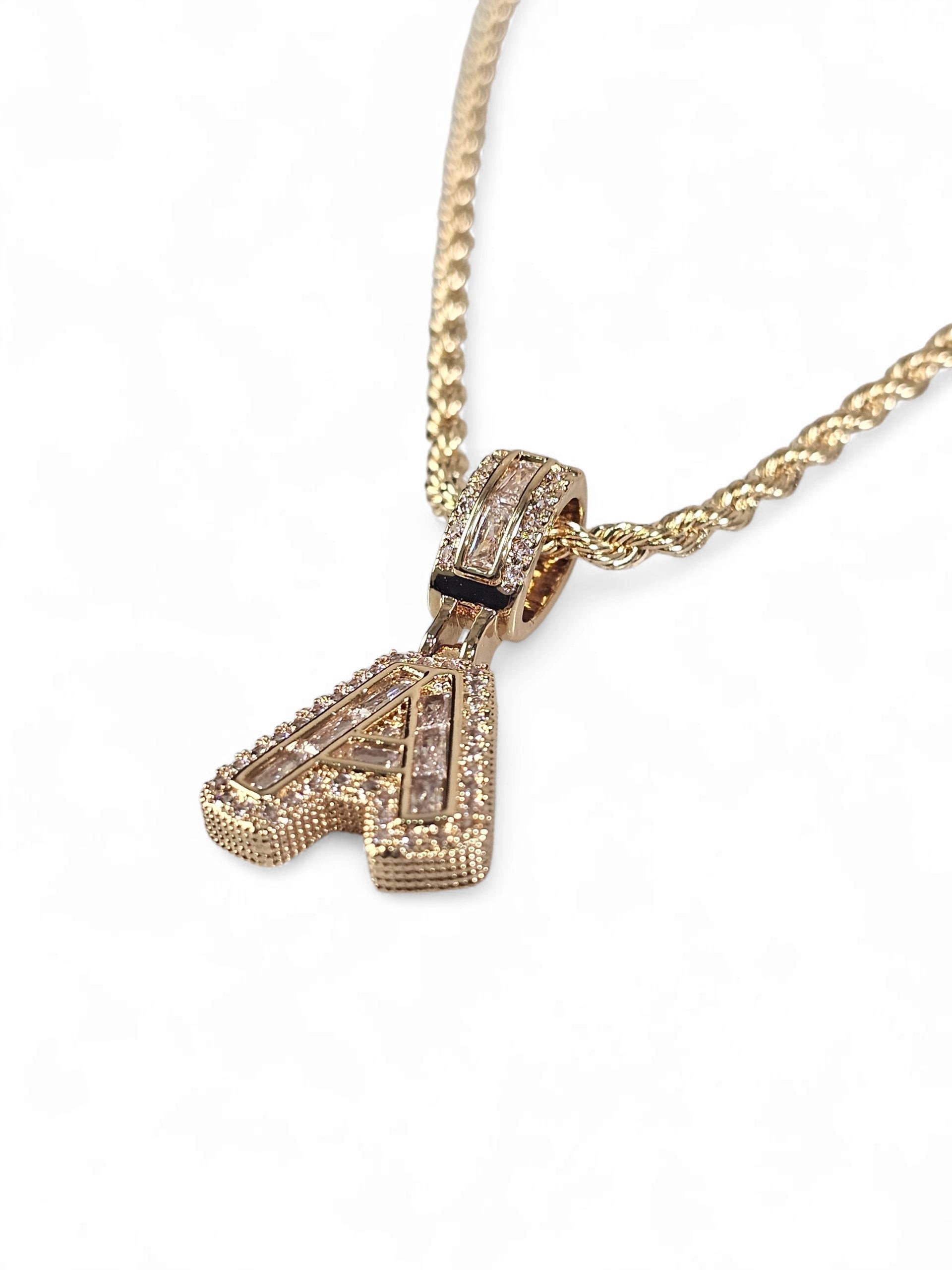 Colar Inicial (A) Zirconia