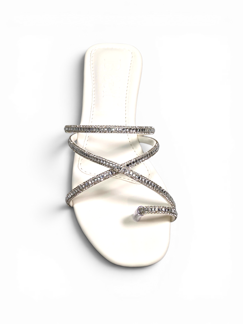 Chinelo 6101 Branco Sem Salto