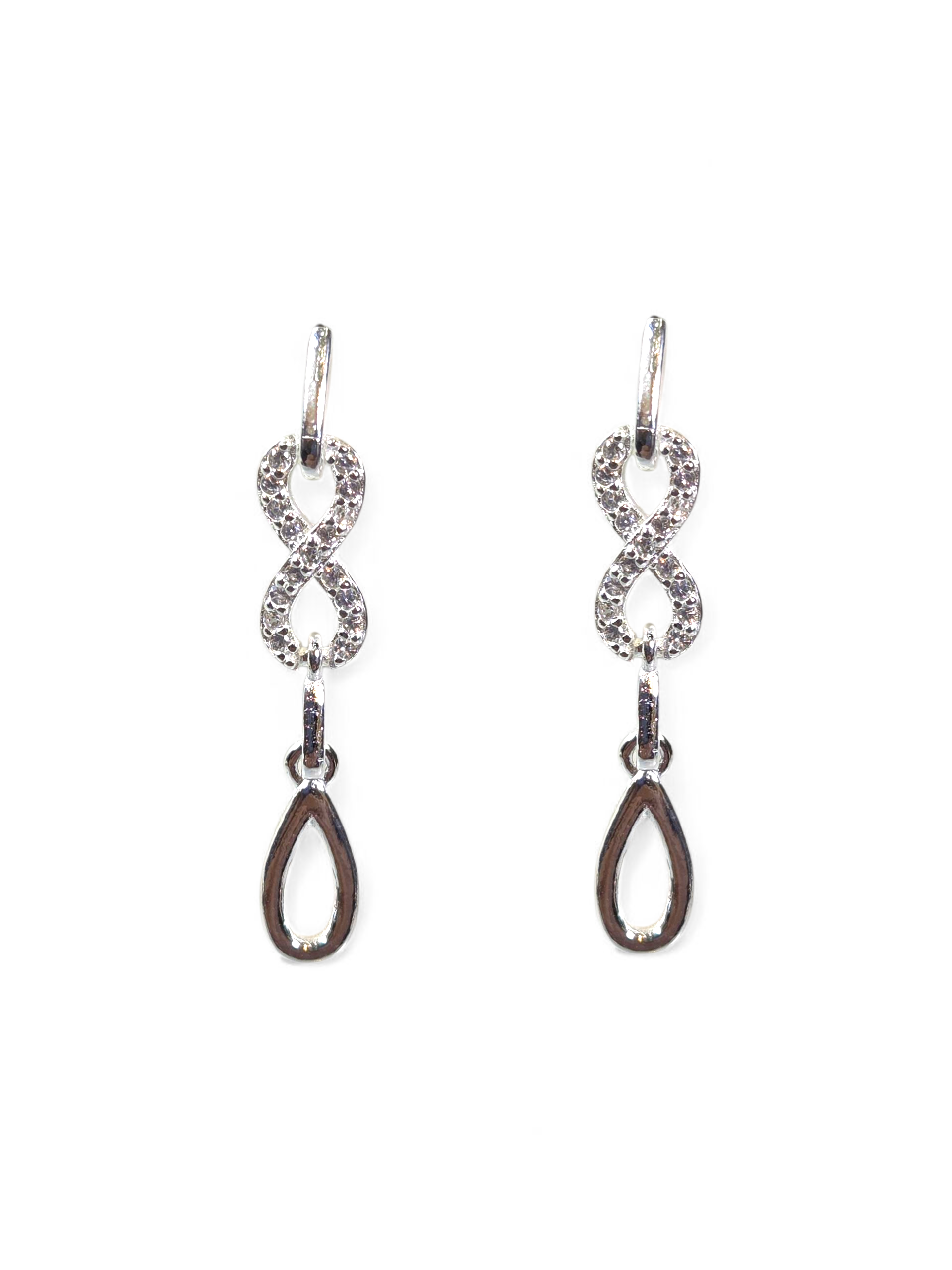 Brinco Prata 925 com Zirconias 1010