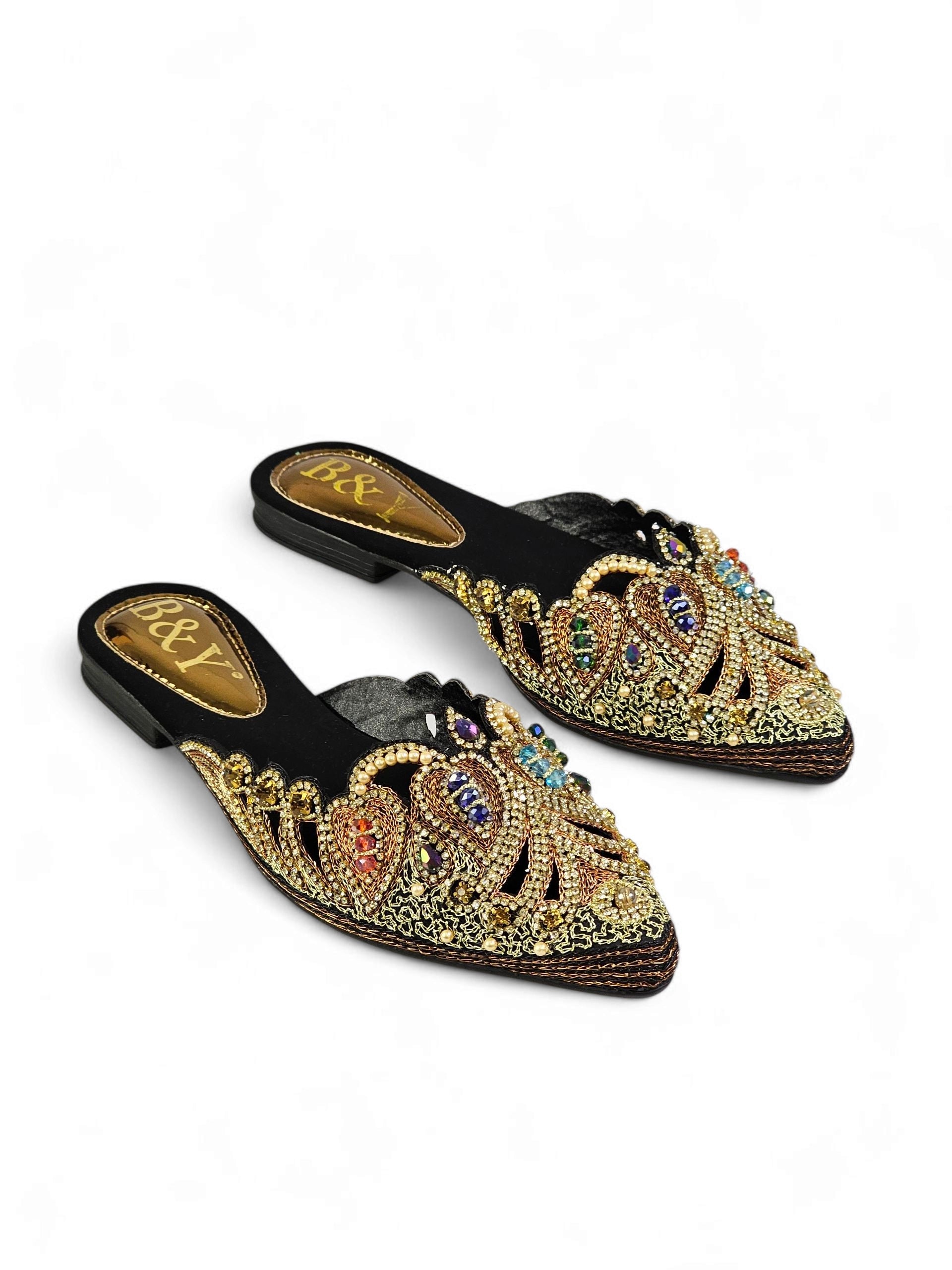 Mule 9518 Preto Sem Salto