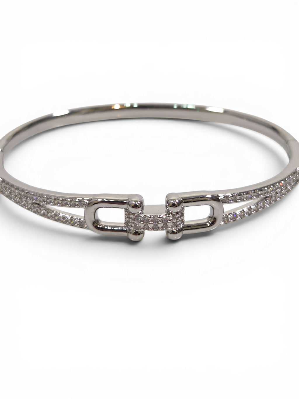 Pulseira Cristal Zirconia Prata 2014
