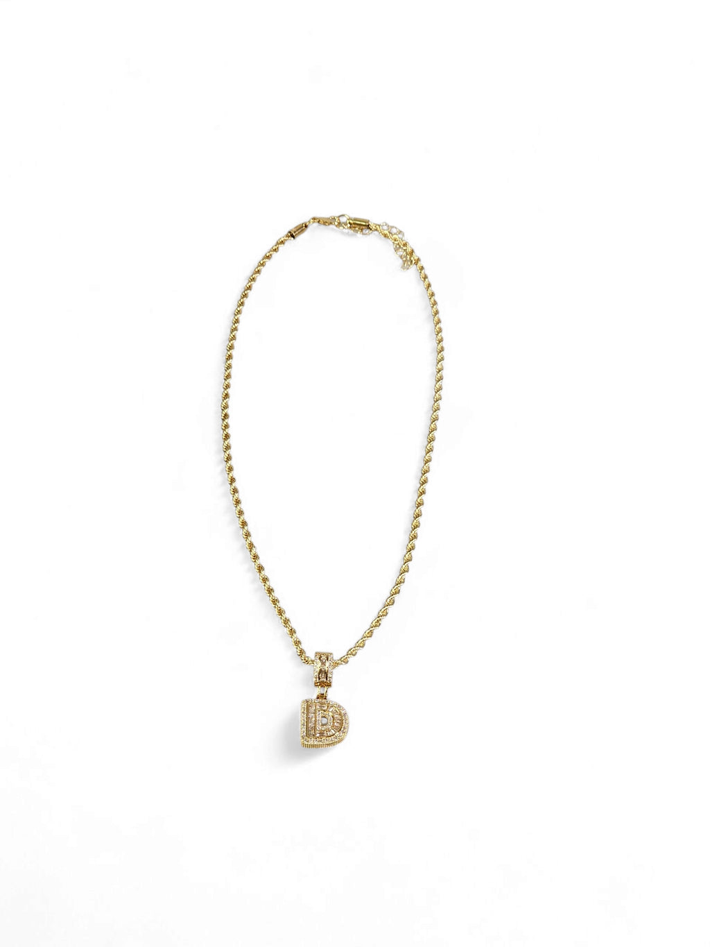 Colar Inicial (D) Zirconia