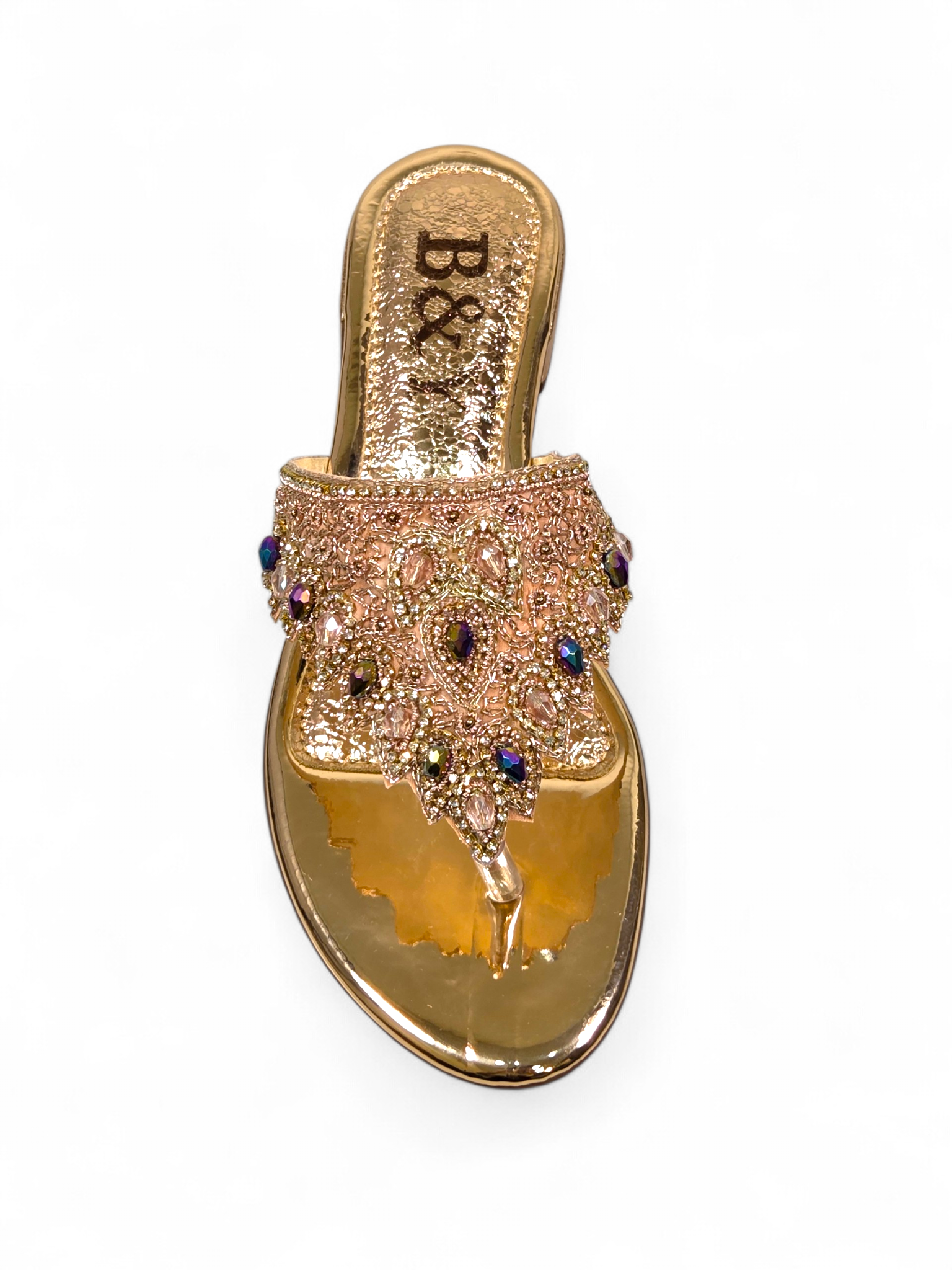 Chinelo 9763 Pessego Salto Bloco 3 cm