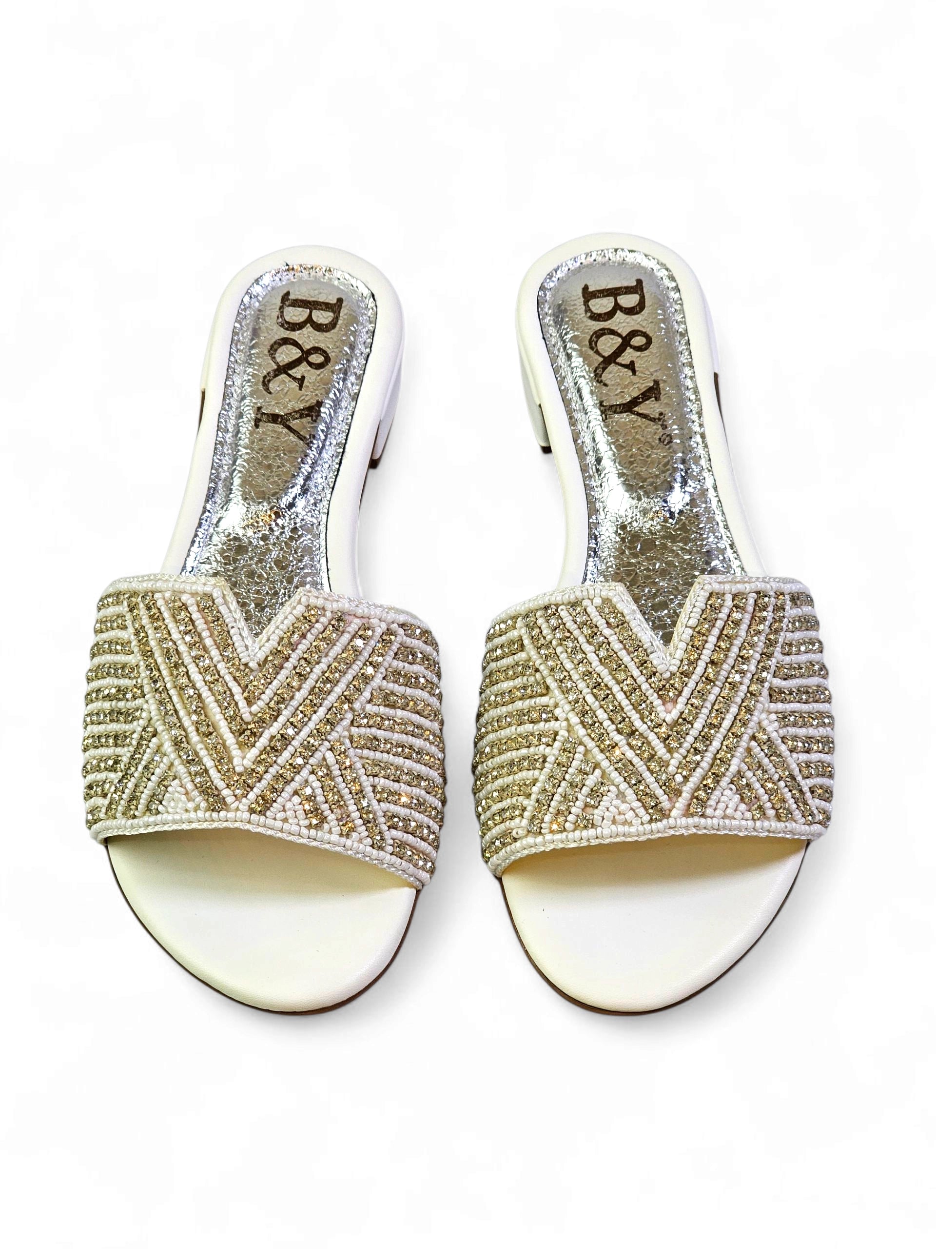 Tamanco 9759 Branco Salto Bloco