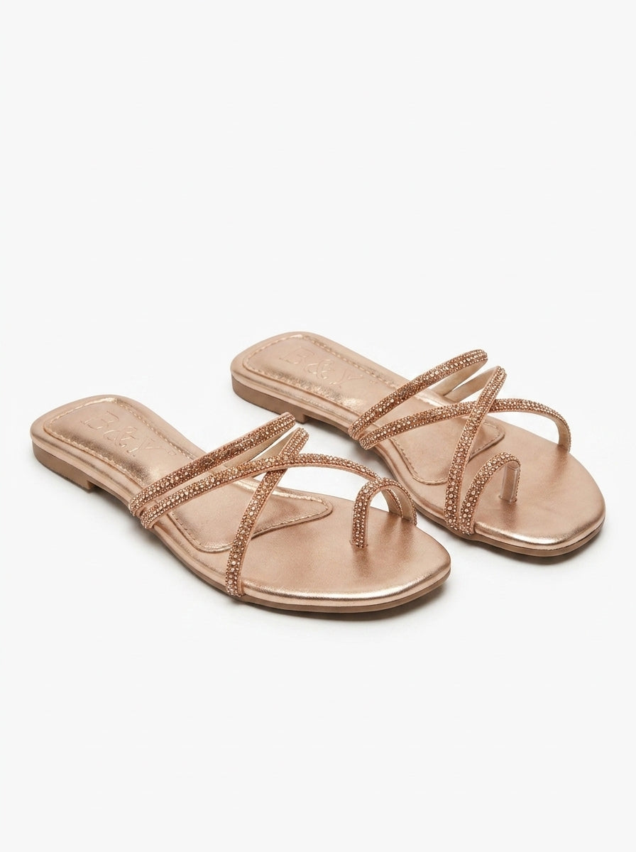 Chinelo 6101 Bronze Sem Salto