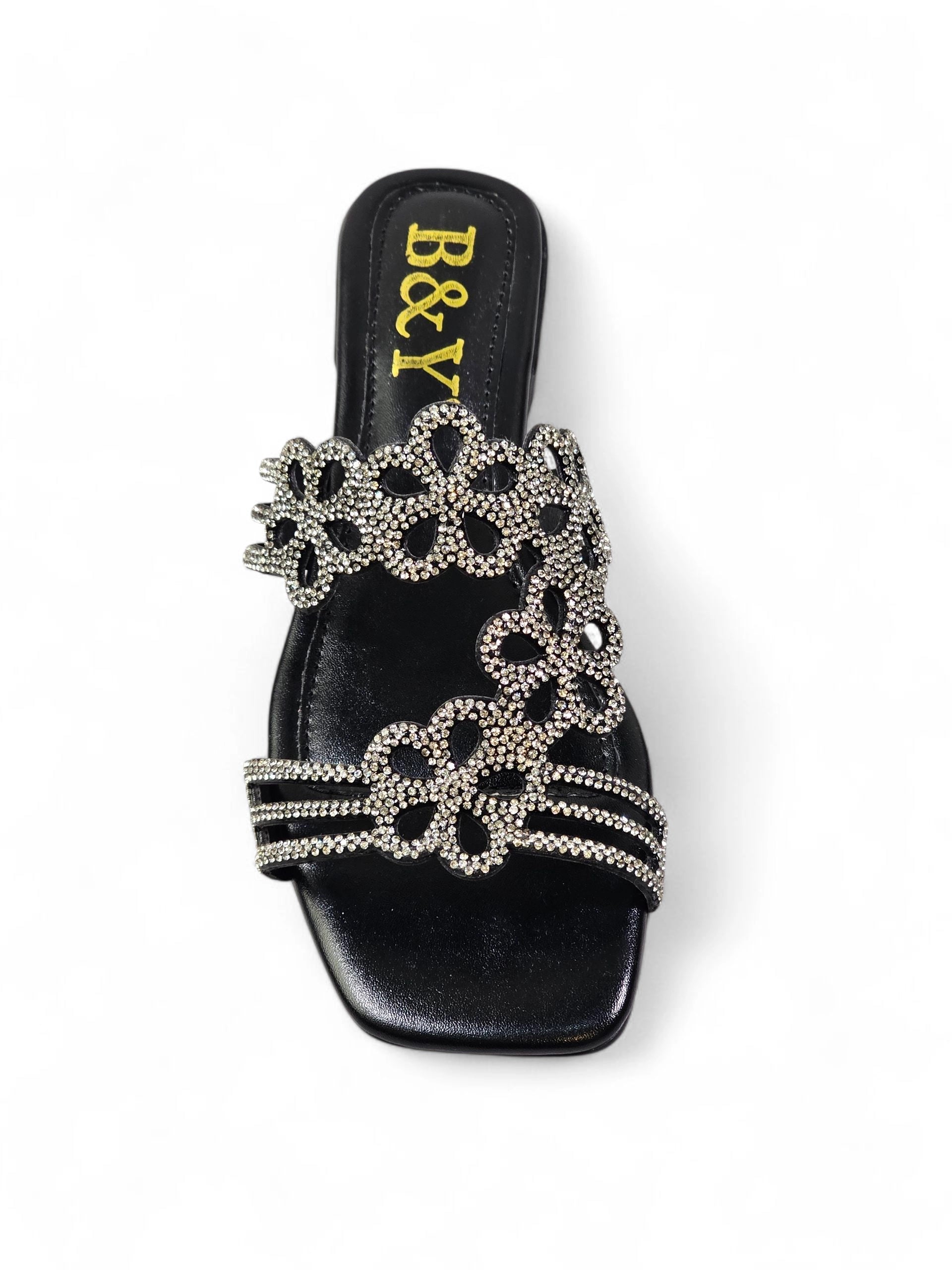 Tamanco 3001 Preto Salto Baixo