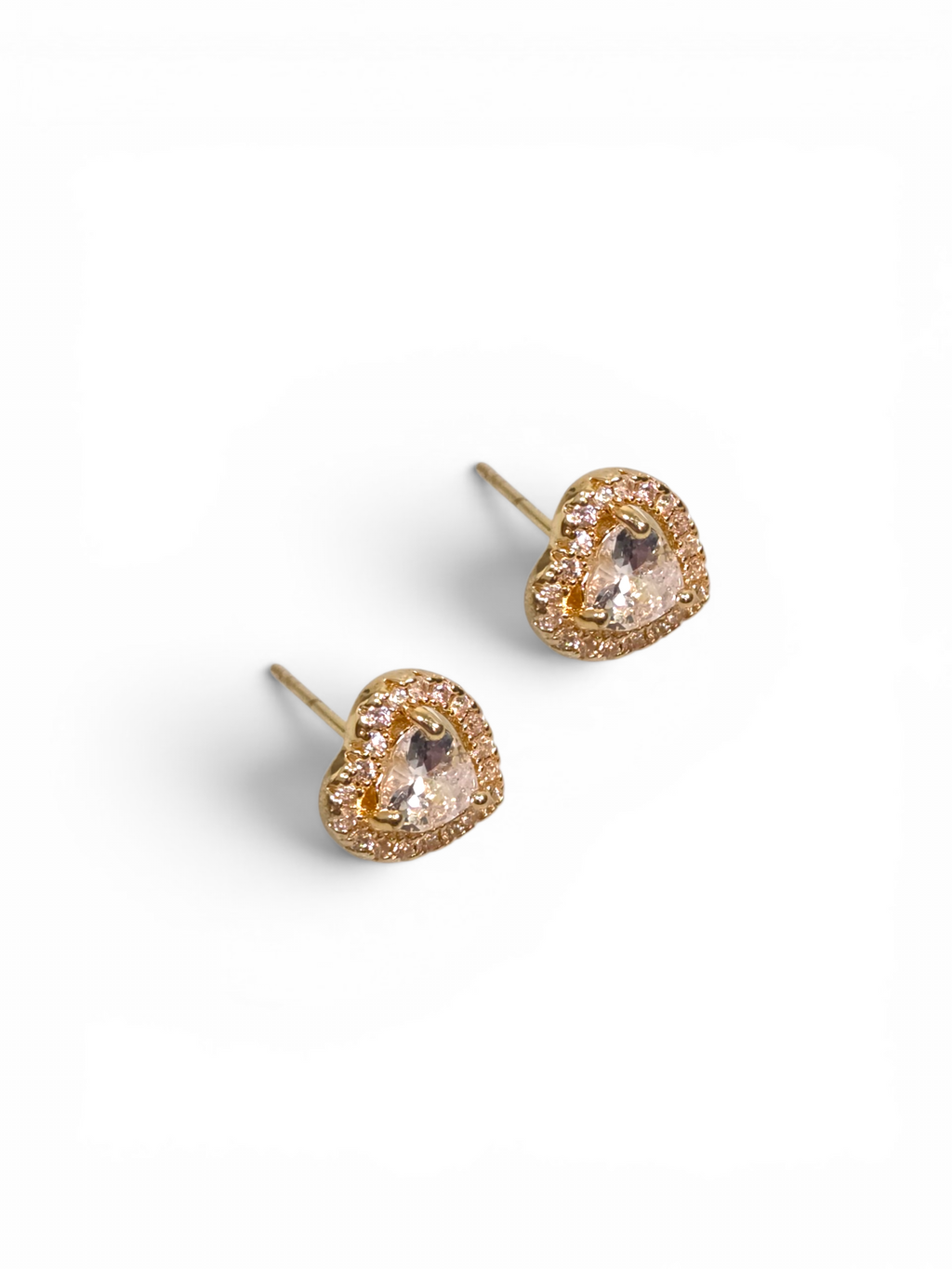 Brinco Cristal Zirconia Dourado 2003