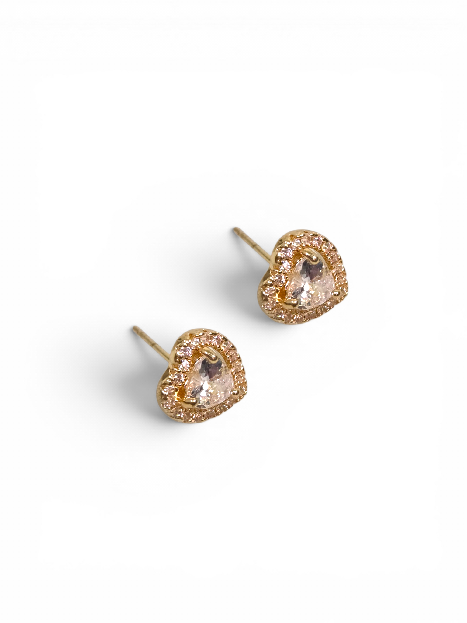 Brinco Cristal Zirconia Dourado 2003