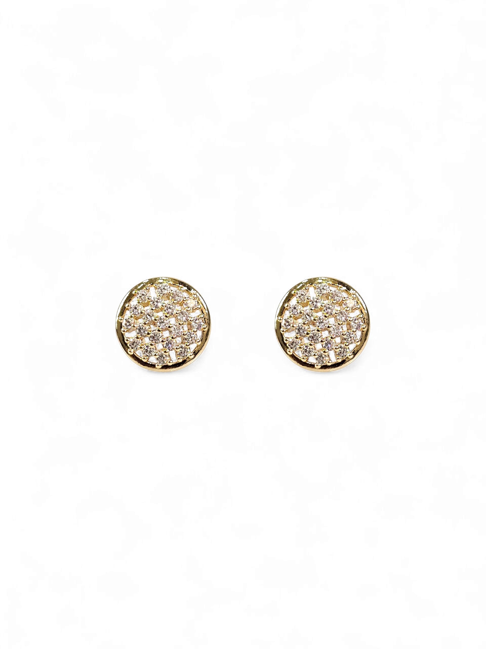 Brinco Zirconia Dourado 029