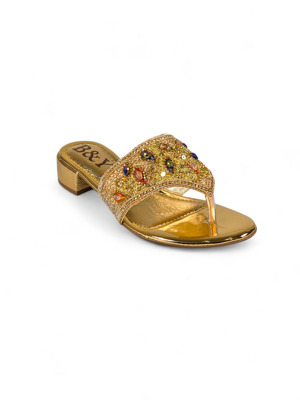 Chinelo 9441 Bronze Salto Bloco