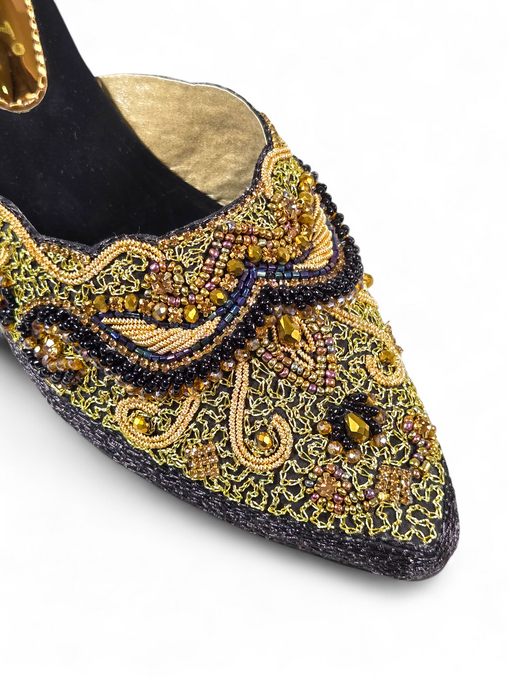 Mule 9838 Preto Salto Médio