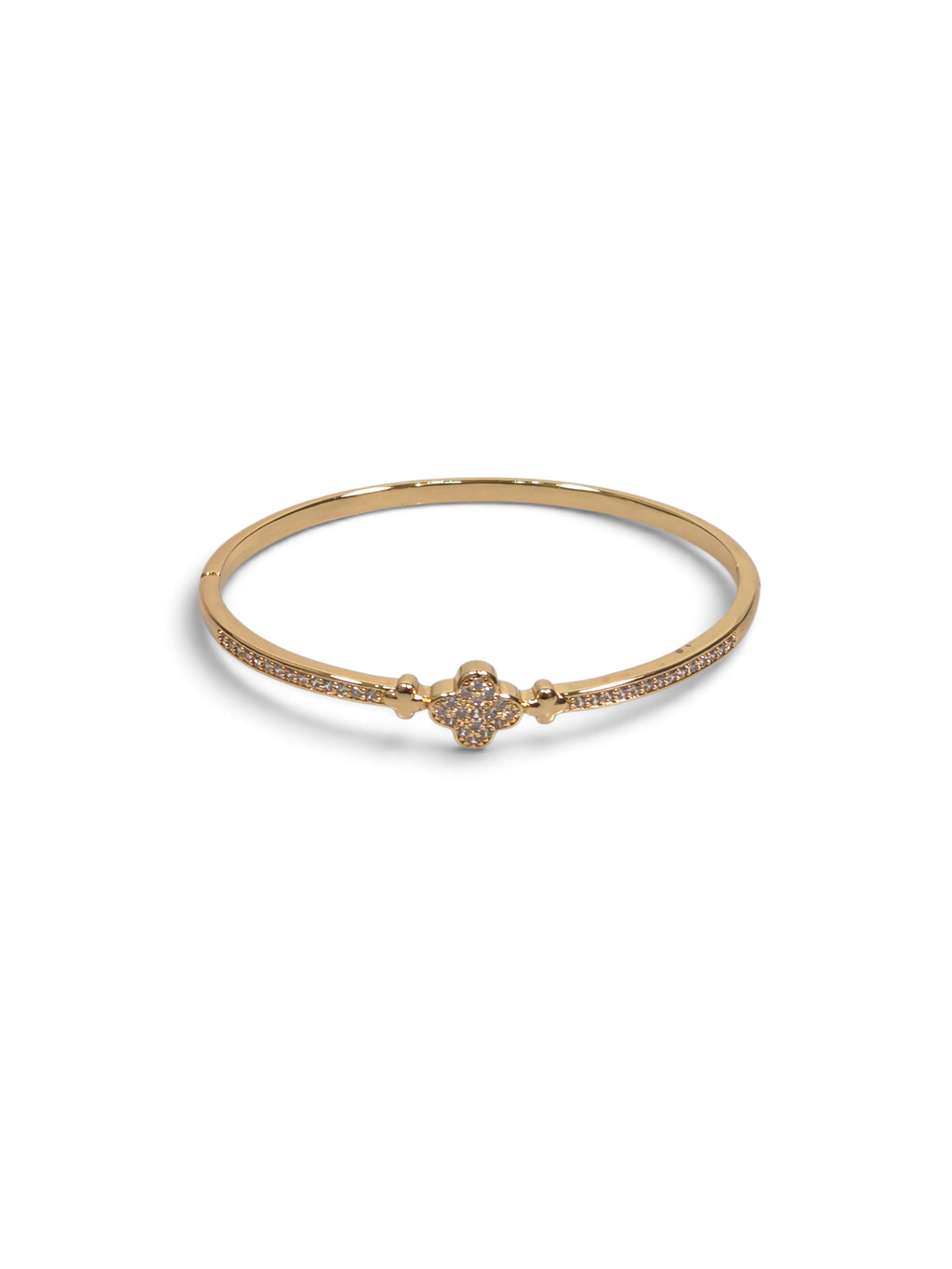 Pulseira Cristal Zirconia Dourado 2012