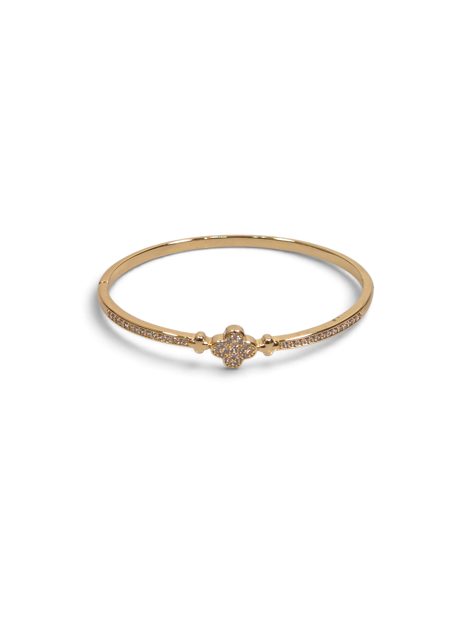 Pulseira Cristal Zirconia Dourado 2012
