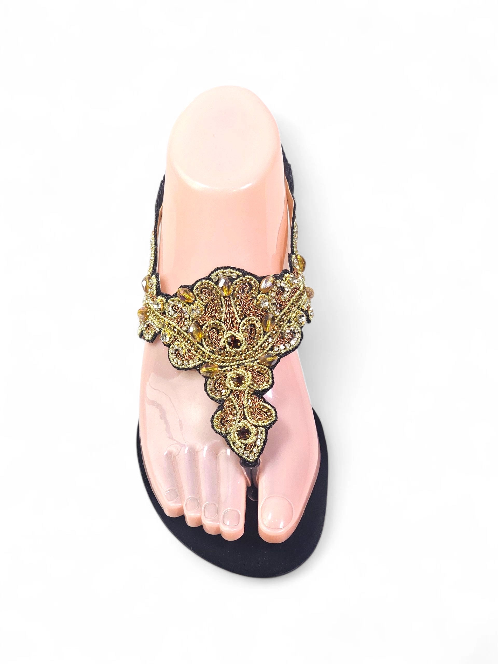 Sandália 9378 Preto Com Salto Bloco 3cm