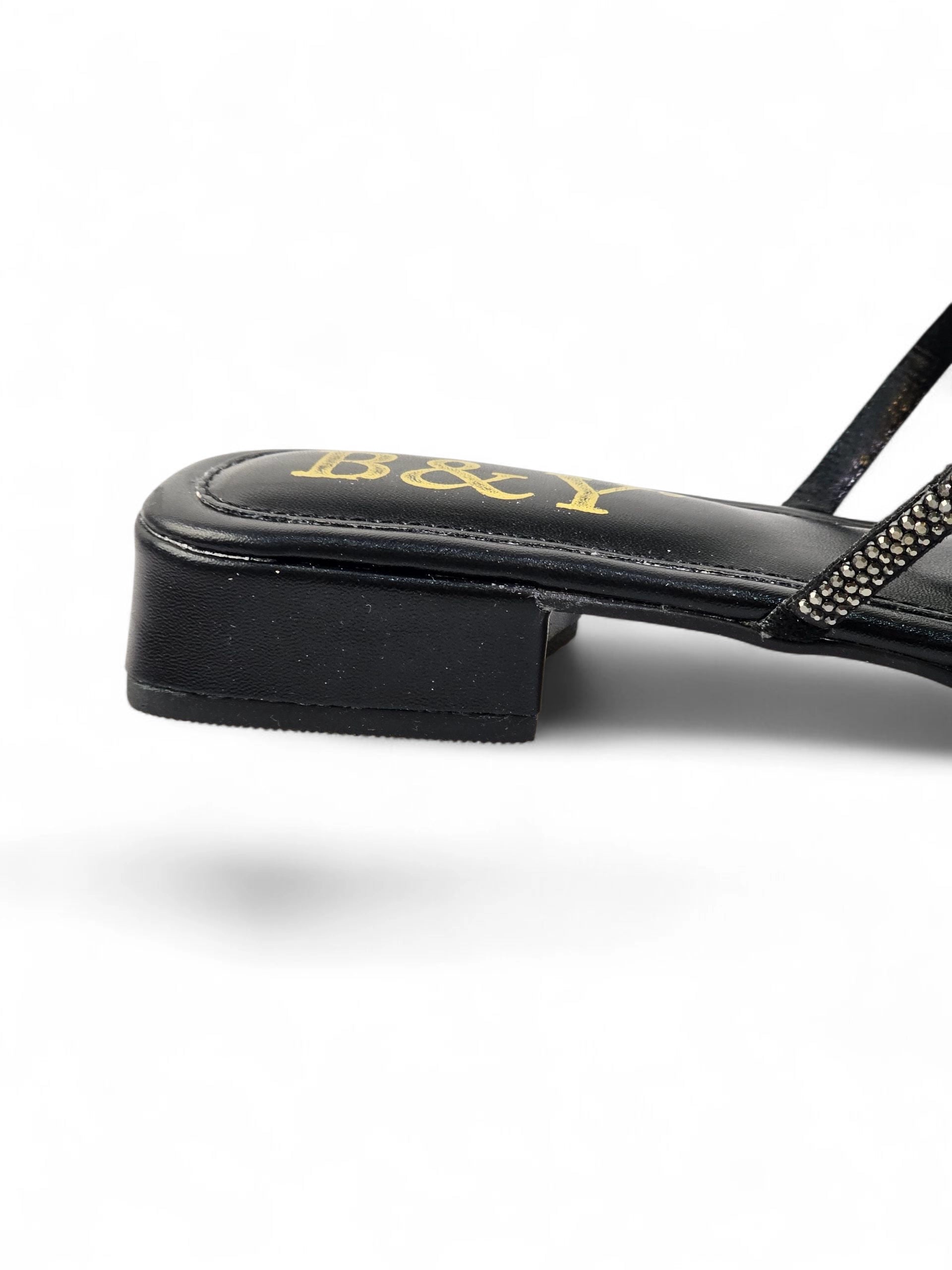 Tamanco 3002 Preto Salto Baixo