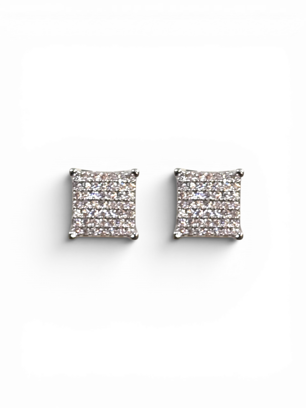 Brinco Cristal Zirconia Prata #2037