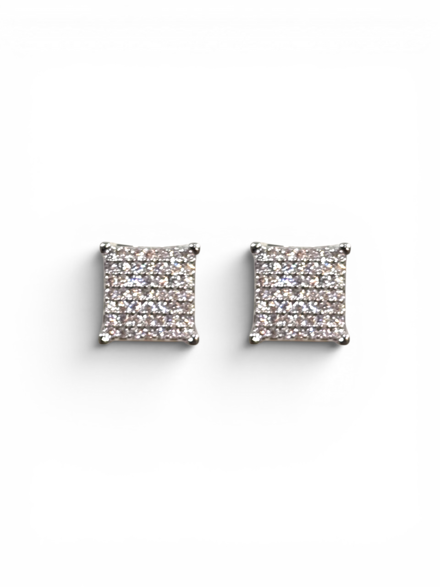 Brinco Cristal Zirconia Prata #2037