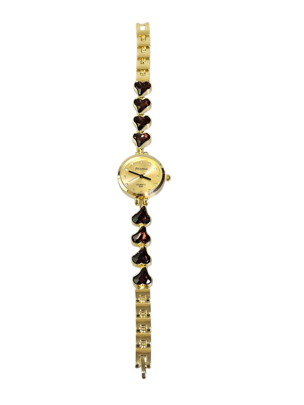 Relógio Prova d’Água com Pulseira Folheada 033
