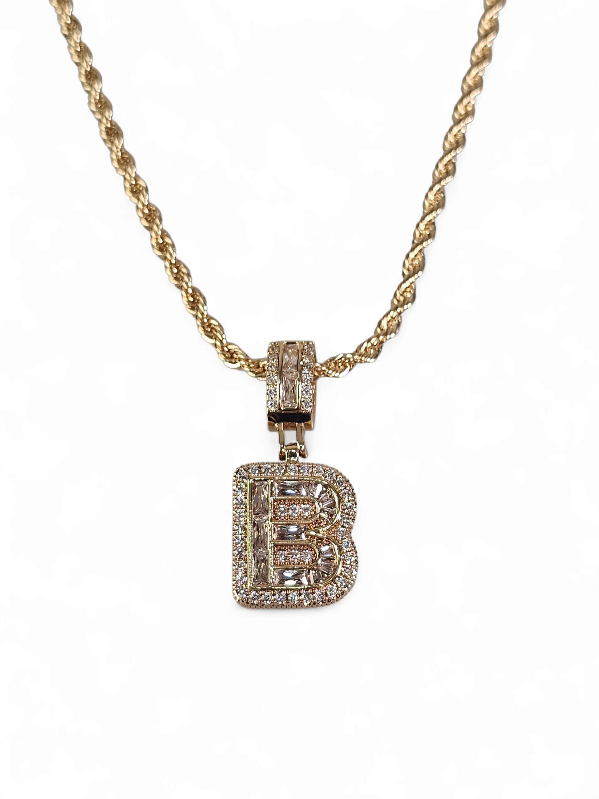 Colar Inicial (B) Zirconia