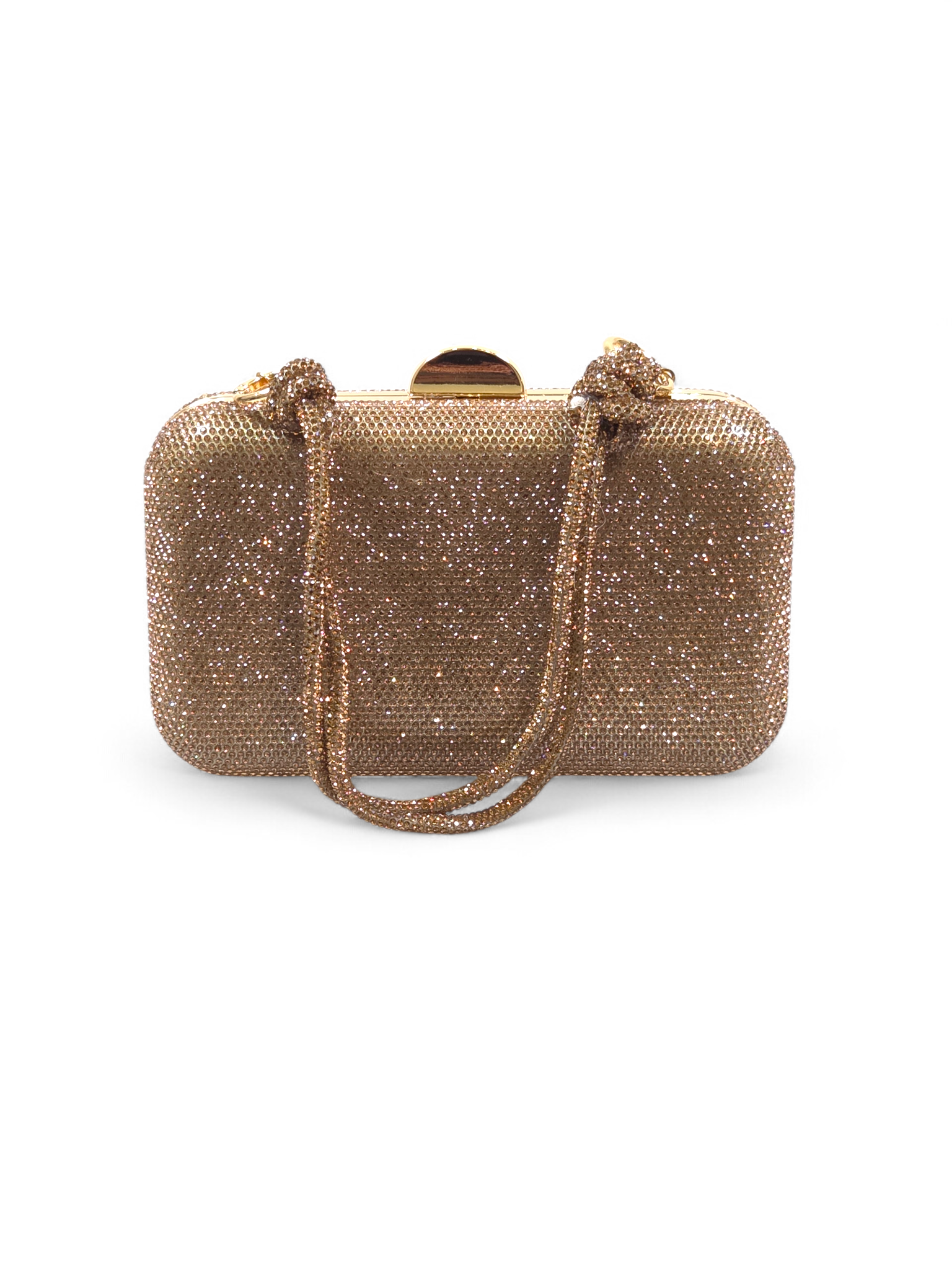 Bolsa Clutch Cristal Champagne 1062