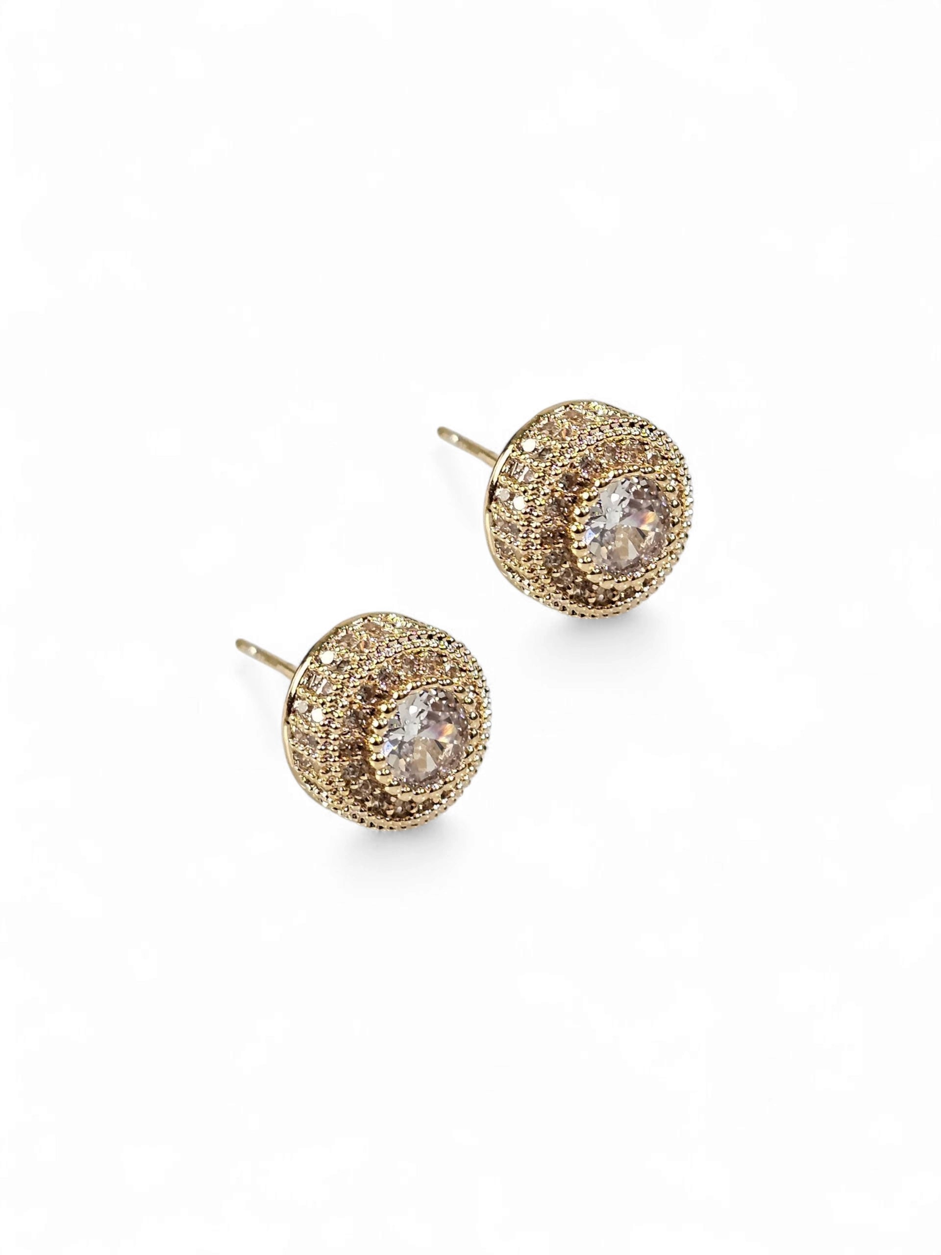 Brinco Zirconia Dourado 001