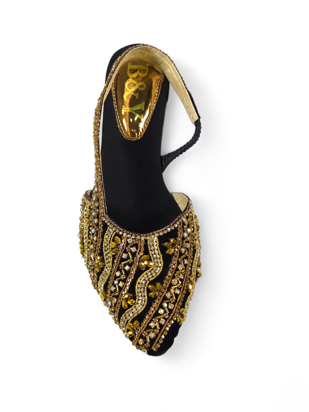 Mule 9507 Preto Salto Médio