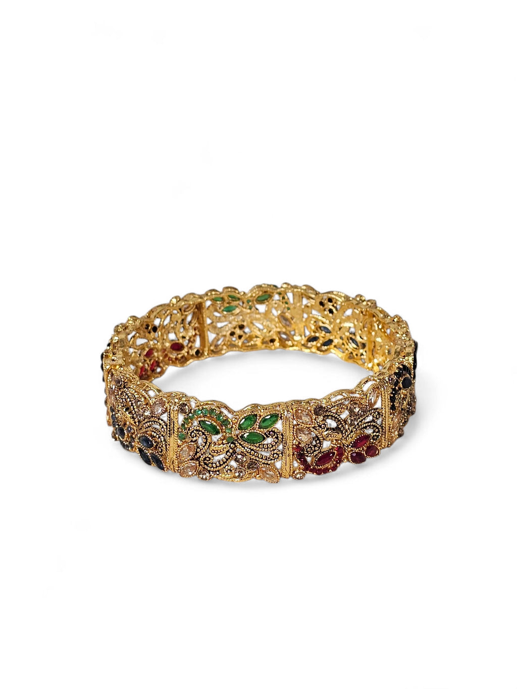Bracelete Dourado Semi Joia 011