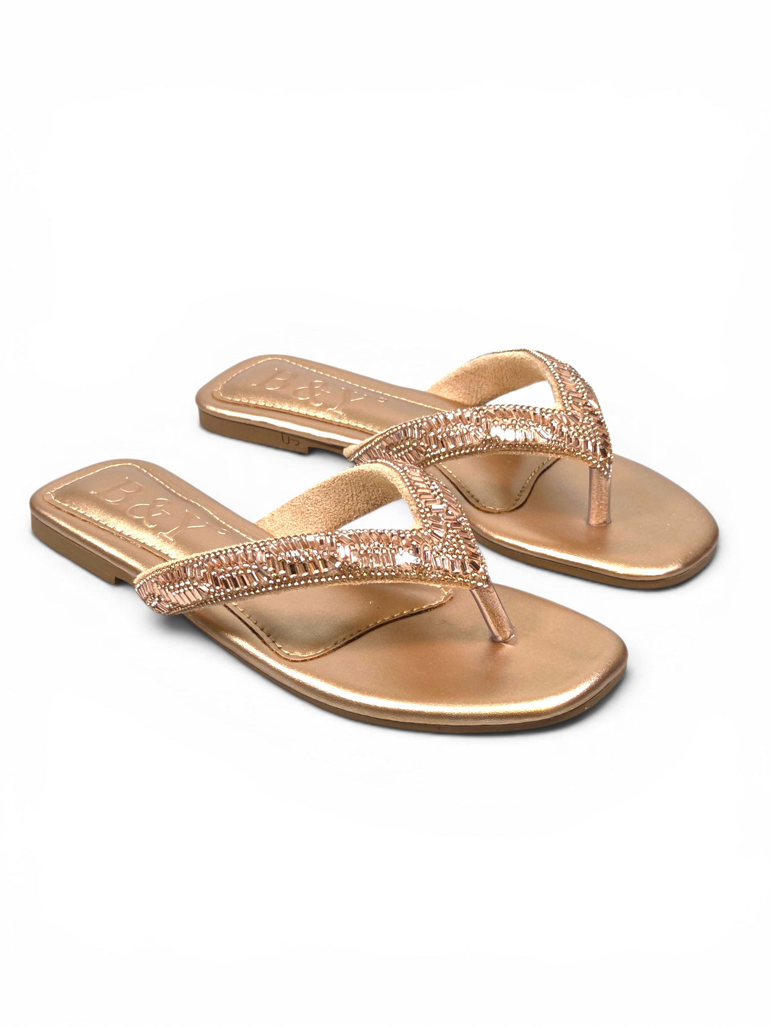 Chinelo 1222 Bronze Sem Salto