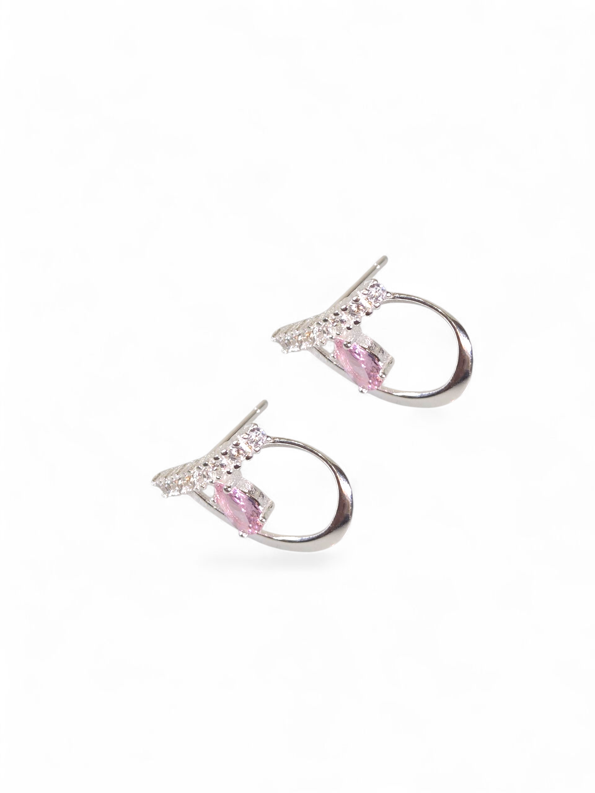 Brinco Prata 925 com Zirconias 1009